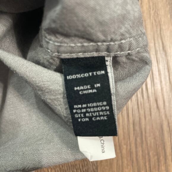 Boy’s Tilly’s RSQ gray button down, L - Picture 4 of 5